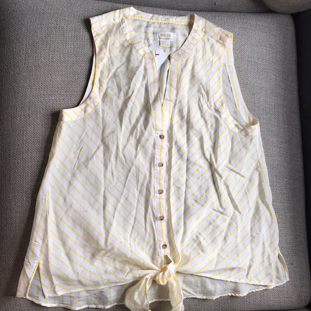 NWT Maeve by Anthropologie Bottom Tank Top Size 8